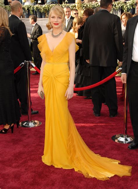 michelle williams oscar gown.